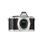 Olympus E-M5 OM-D housing compact system camera (16 megapixels, 7.6 cm (3 inch) display, image stabilized) Silver (Electronics)