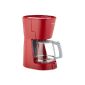 Bosch TKA3A014 Coffee Machine Compact Class, breakfast set, red (household goods)