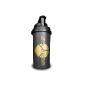 Protein / protein shaker with screw cap and strainer - gold / black (Personal Care)
