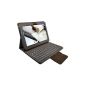 Heden Busines Protective Case + Bluetooth Keyboard for Samsung Galaxy Tab 2 10.1 