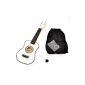 TS-Ideen 5205 Acoustic Guitar for Kids White (Electronics)