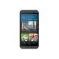 HTC One (M9) Smartphone (12.7 cm (5 inch) Full HD display, octa-core processor, 20 megapixel camera, 32GB internal memory, Android 5.0.2) dark gray (Wireless Phone)