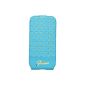 Guess Collection Gianina Flip Case for Galaxy S5 Turquoise (Accessory)