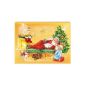 Feodora Advent Santa Claus with 24 milk Hochfein-tablets, 1er Pack (1 x 180 g) (Food & Beverage)