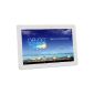 Asus Memopad 10 ME102A 25.40 cm (10 inch) Tablet PC (ASUS RK101 CPU 1.6 GHz quad-core, 1GB RAM, 16GB HDD, Mail400 MP4, Android Touchscreen) white (Personal Computers)