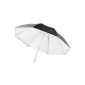 Walimex Pro 2-in-1 reflector / light umbrella (109 cm) white (accessory)