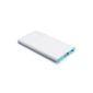 EasyAcc® 5000mAh Ultra-Slim External Battery Power Bank for La More Parts smartphones, Samsung Galaxy Blanc + Azur (Accessory)