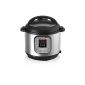 Instant Pot IP-DUO60 Programmable Pressure Cooker 7 in 1, 6 l / 220 V 1000 W, 3rd generation technology, cooking bowl and stainless steel outer casing (Kitchen)