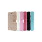 Pure Color Clamshell chic leather case for Apple iPhone 6 4.7 