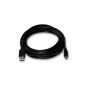 USB Cable for Canon EOS 6D Digital Camera | 5m (Electronics)