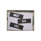 Desired Logo ** ** 1 piece for all harnesses with side velcro size 1-4 (Large Logo 16x5cm) (Misc.)