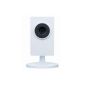 D-Link DCS-2130 IP Camera cubic HD Wireless N Day 1 megapixel 1280 x 720 Ethernet WiFi White (Personal Computers)