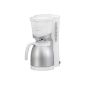 Clatronic KA 3327 Coffee Thermo 8-10 cups 850 Watt, white (household goods)