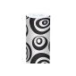 Alliance Clairefontaine Paper Roll Gift 50 x 0.7m Pattern Round Black on White background (Office Supplies)