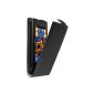 mumbi PREMIUM Flip Case Nokia Lumia 800 Case Cover Cases (Wireless Phone Accessory)