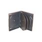 10 XLayer 8x 8-DVD Box CD Case black (Office supplies & stationery)