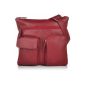 PHIL + SOPHIE, Cntmp, ladies handbags, shoulder bags, shoulder bags, Crossover, Crossbags, trendy bags, leather, 27,5x27,5x4,5cm (W x H x D)