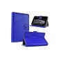 Alcatel OneTouch Tab 7 HD Case with Stand Function including Touch Pen Blue (Electronics)