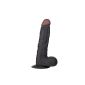 NMC Realistic Dong with scrotum, 8.5 inch - realistic penis-shaped dildo with testicles and powerful suction cup - black - about 23 cm long, diameter to about 47 mm (Personal Care)
