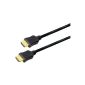 COMAG HDMI High Speed ​​Cable with Ethernet (gold plated connectors, Full HD, 1080p, 3D) 1.5m (accessory)