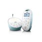 Philips AVENT SCD560 / 00 DECT baby monitor (temperature sensor, lullabies) light blue / white (Baby Product)