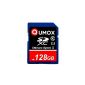 SD XC QUMOX 128GB 128GB GB SDXC Class 10 UHS-I Memory Card Secure Digital 128GB HighSpeed ​​Write Speed ​​60MB / s read speed upto 80MB / s (Electronics)