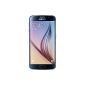 Smartphone Samsung Galaxy S6 (5.1 inch touch screen, 32GB memory, Android 5.0) Black (Wireless Phone)