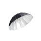 Phottix Umbrella ESF 130cm si / sw Fiberglass with bright Centerpoint (Electronics)