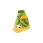 Weri specials Baby and children full-ABS sock duck motif in green (Baby Product)