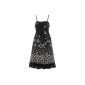 Ladies dress pinafore 36 / S summer dress dresses in black (Textiles)