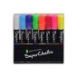 8 x SuperChalks liquid chalk markers in different colors - 4 mm precision tip - Opaque color force (household goods)