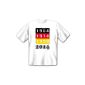 Fan T-shirt World Cup 2014 Football Germany Bundesliga football fan party gift motif 1954 1974 1990 World Champion 2014:.) (Misc)