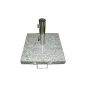 Parasol stand 25kg granite stainless steel 45cm square umbrella stand (garden products)