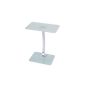 Levv LASWCH Square laptop stand made of glass, white (Office supplies & stationery)