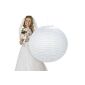 Paper lantern lantern lantern wedding white 76cm diameter (household goods)