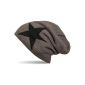 style breaker warm classic knitted beanie hat with star and very soft lining, Unisex 04024026 (Textiles)