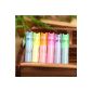 Set of 6 fluorescent highlighters Mini Ninja Island Stationery (blue, yellow, orange, pink, purple and green) - GUARANTEED 60 DAYS: 100% SATISFACTION OR YOUR MONEY BACK (Office Supplies)