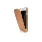 elegant and well-made leather sleeve for iPhone 6