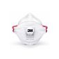 3M Respirator Aura 9332+, 10 pieces, FFP3 NR D with Cool Flow exhalation valve, up to 30 x OEL (tool)