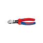 Cutting pliers High Leverage Cotea with opening spring Knipex 180 mm 74 12180 (Tools & Accessories)