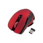 Hama noiseless mouse for Windows XP / Vista / 7/8 / 8.1 (with additional functions for Windows 8 / 8.1), red (Accessories)