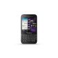 BlackBerry Q5 Smartphone (7.84 cm (3.1 inch) display, QWERTY keyboard, 5 MP camera, 8 GB of internal memory, NFC, BlackBerry OS 10.1) (Electronics)