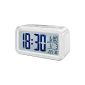 Bresser MyTime Duo LCD alarm clock White (Garden)