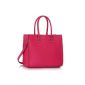 Trend Star Ladies Black Leather Handbag Tote shoulder bag designer style celebrity