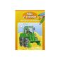 BLOCK MACHINES AND TRACTORS COLORING (Paperback)