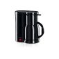 Severin KA 9249 Coffeemaker, black / to 8 cups / 800 W (household goods)