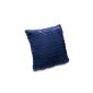 Albani Relaxing Moments Berlin, pillowcase from faux fur, 50x50 cm, blue, 261 588