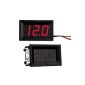 2 mini digital voltmeter LED voltage display panel meter 3.0-30V (Misc.)