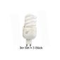 Set of 3 Energy-saving lamp G9 (3 pieces) 7W 2700K warm white