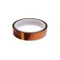 Tinksky 20mm * 33m High Temperature Heat Resistant Kapton Tape Polyimide film adhesive tape (Tawny) (household goods)